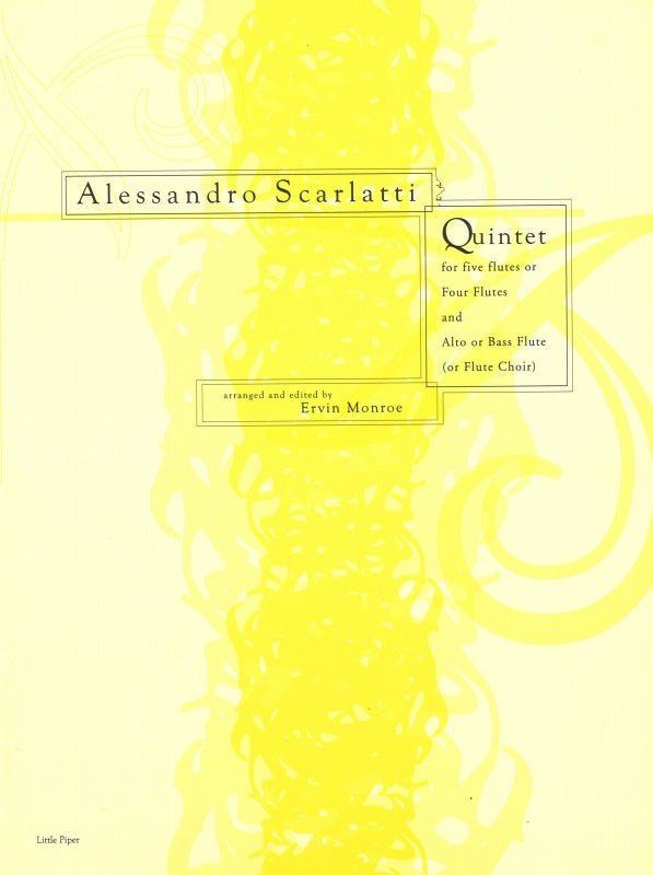 Scarlatti,A., Quintet (4Fl,AFl/BsFl) (Little Piper)