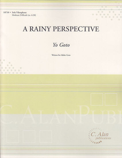 Goto, Rainy Perspective (Vibr Solo) (C.Alan)