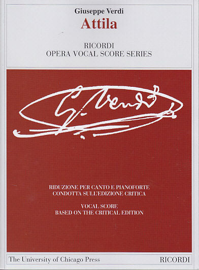 Verdi, Attila [I] (Greenwald) (Ricordi)