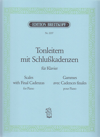 Scales with Final Cadenzas (Breitkopf)