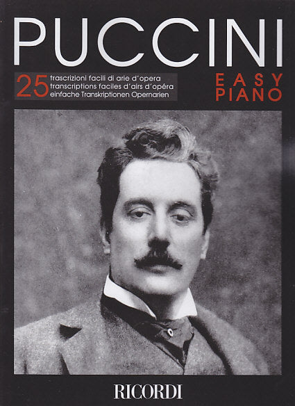 Puccini, 25 Easy Piano (Ricordi)