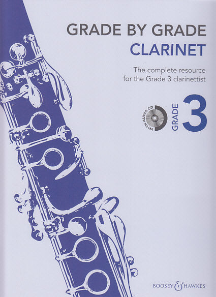 Grade by Grade, Clarinet, Grade 3 (+CD) (Boosey)