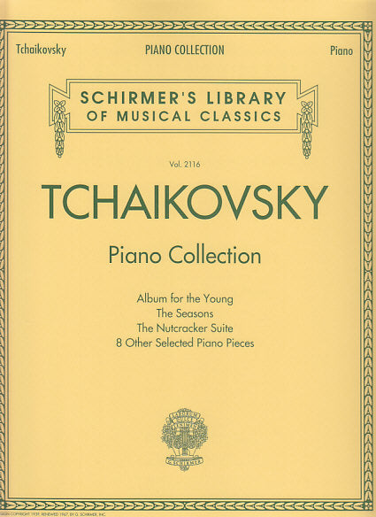 Tchaikovsky, Piano Collection (G.Schirmer)
