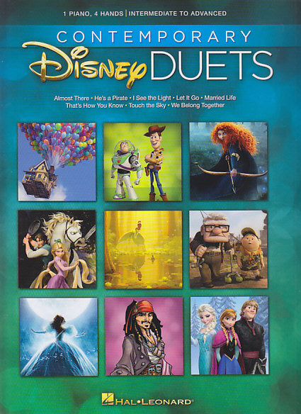 Contemporary Disney Duets: Let It Go etc (Hal Leonard)