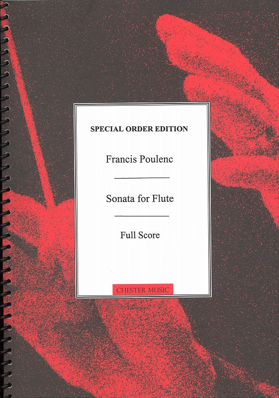 Poulenc, Sonata (Fl,Orch) (Berkeley) (Chester)