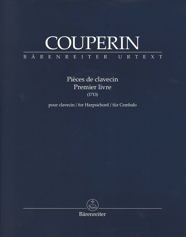 Couperin, Pieces de clavecin 1re livre (Barenreiter)