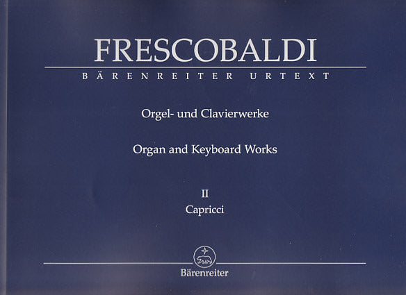 Frescobaldi, Orgel-/Klavierwerke 2 (Barenreiter)