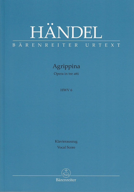 Handel, HWV 6 Agrippina [I/G] (Barenreiter)