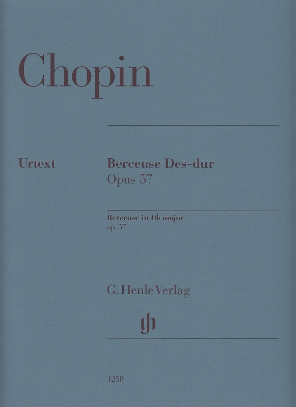 Chopin, Berceuse op. 57 (Mullemann) (Henle)