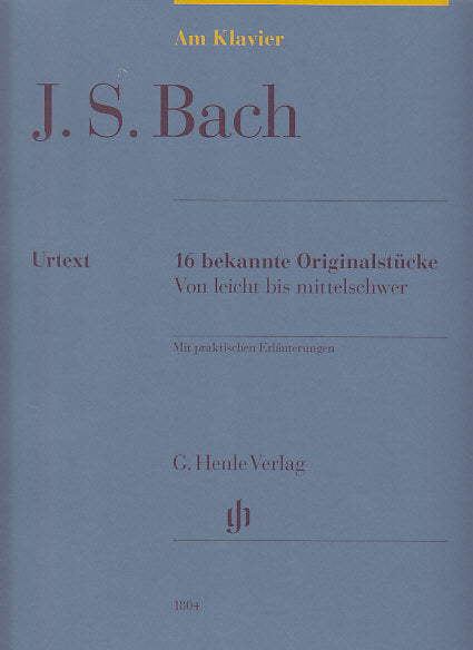 Bach, 16 Bekannte Originalstucke (Henle)