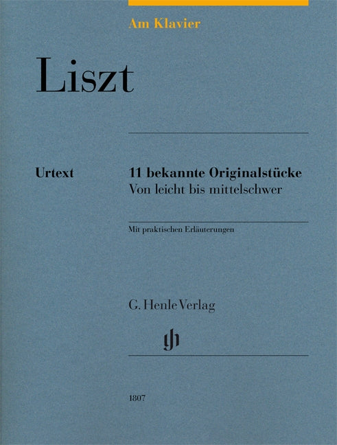 Liszt, 11 bekannte Originalstucke (Henle)