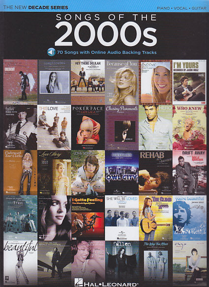 Songs of the 2000s: Audio Access Include (Hal Leonard)
