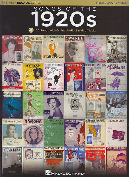 Songs of the 1920s: with Online Audio (Hal Leonard)