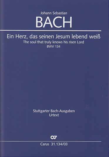 Bach, Kantate Nr.134 [G/E] (Carus)