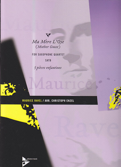 Ravel, Ma mere l'oye. 5 pieces (SATBr) (Advance Music)