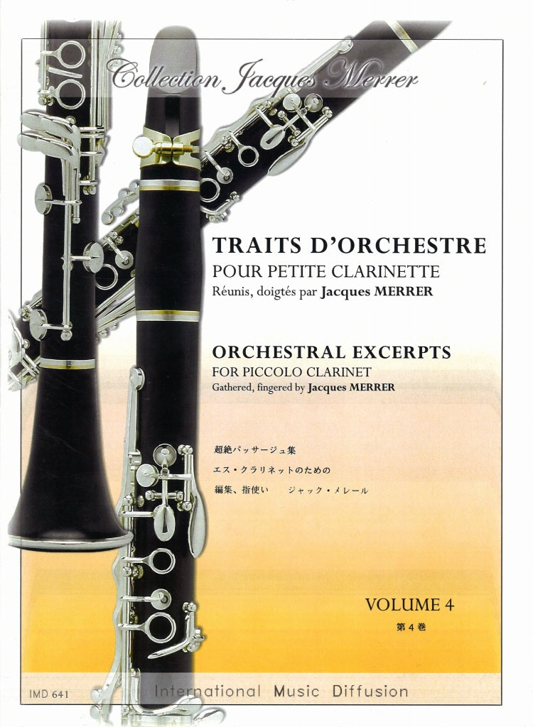 Traits d'orchestre 4 (Eb Cl) (IMD (International Music Diffusion))