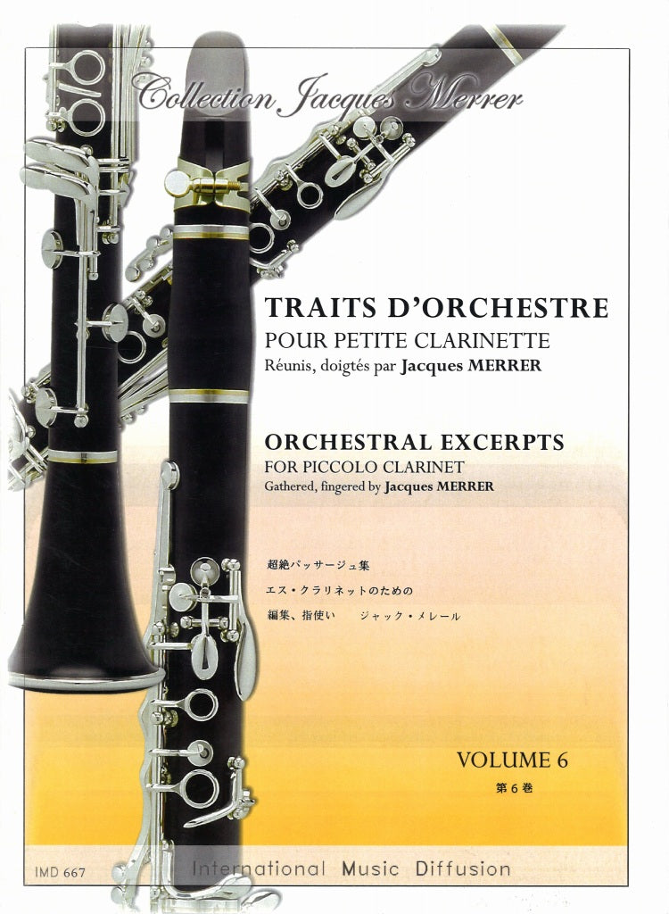 Traits d'orchestre 6 (Eb Cl) (IMD (International Music Diffusion))