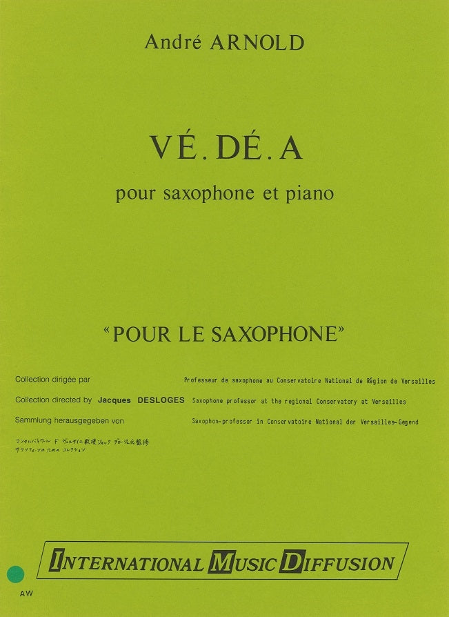 Arnold, Ve. De. A (IMD (International Music Diffusion))