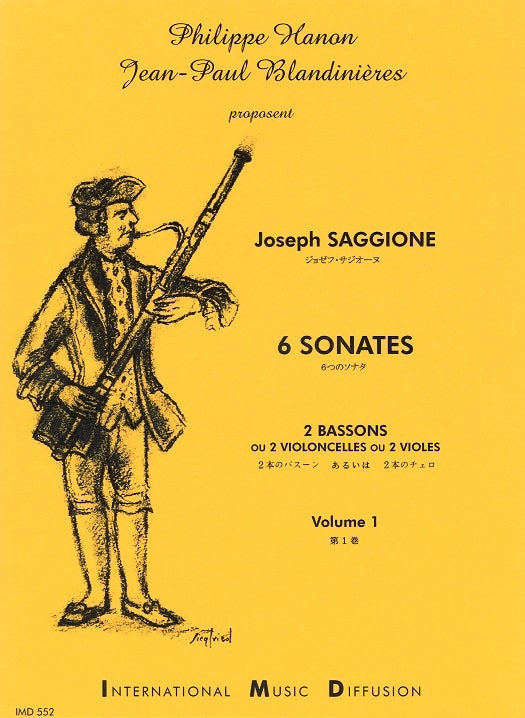 Saggione, 6 Sonates, Vol. 1 (IMD (International Music Diffusion))