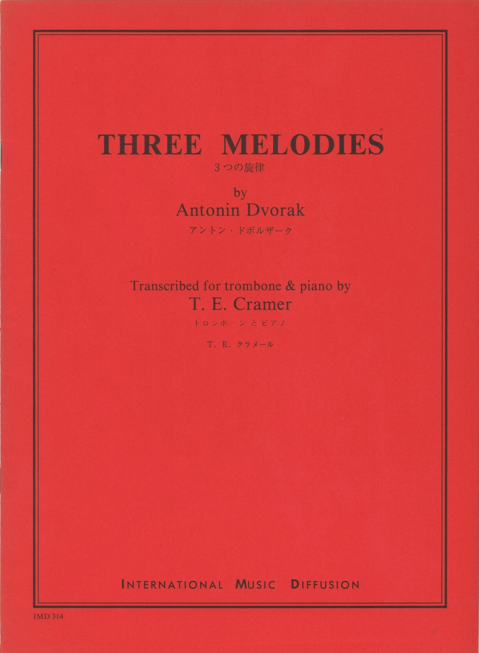Dvorak, 3 Melodies (IMD (International Music Diffusion))