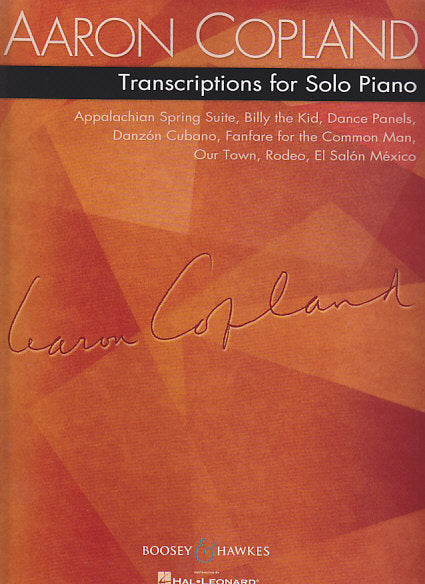 Copland, Transcriptions for Solo Piano (Boosey)