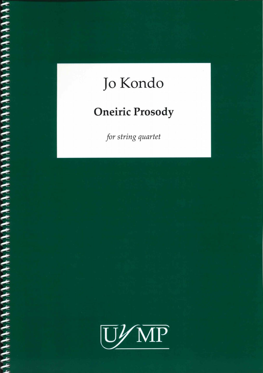 Kondo, Oneiric Prosody (York Music Press, University of)