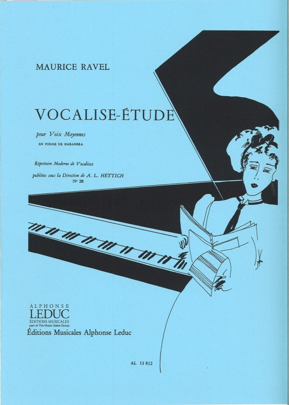 Ravel, Piece en forme de habanera (orig) (Leduc)