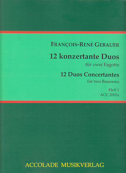 Gebauer, Duos concertants op. 44/1-3 (Accolade)