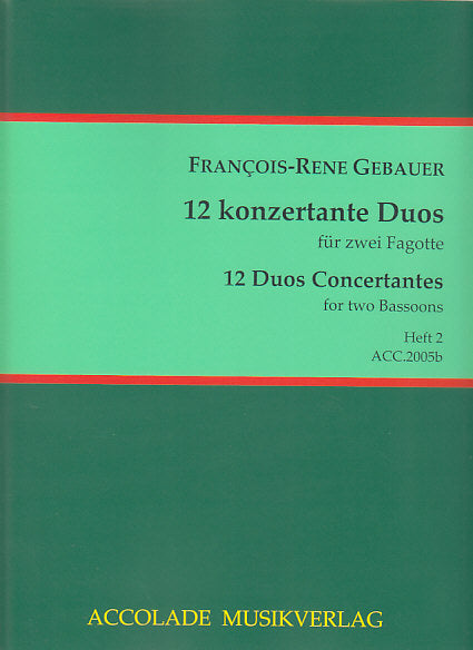 Gebauer, Duos concertants op. 44/4-6 (Accolade)