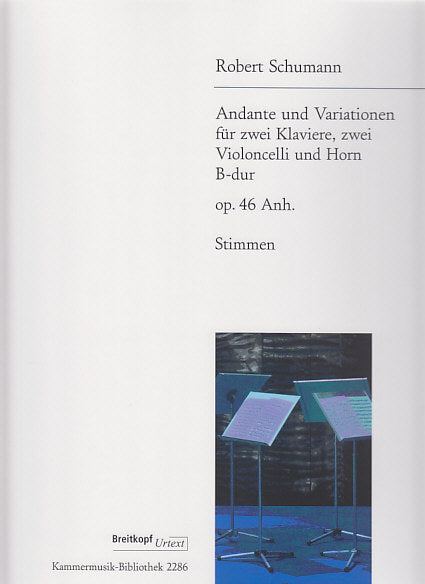 Schumann, Andante & Var. op. 46Anh Parts (Breitkopf)