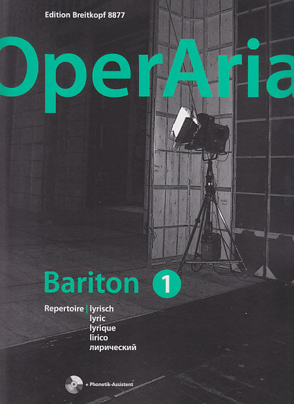 OperAria, Bariton 1: lyrisch (+CD-ROM) (Breitkopf)