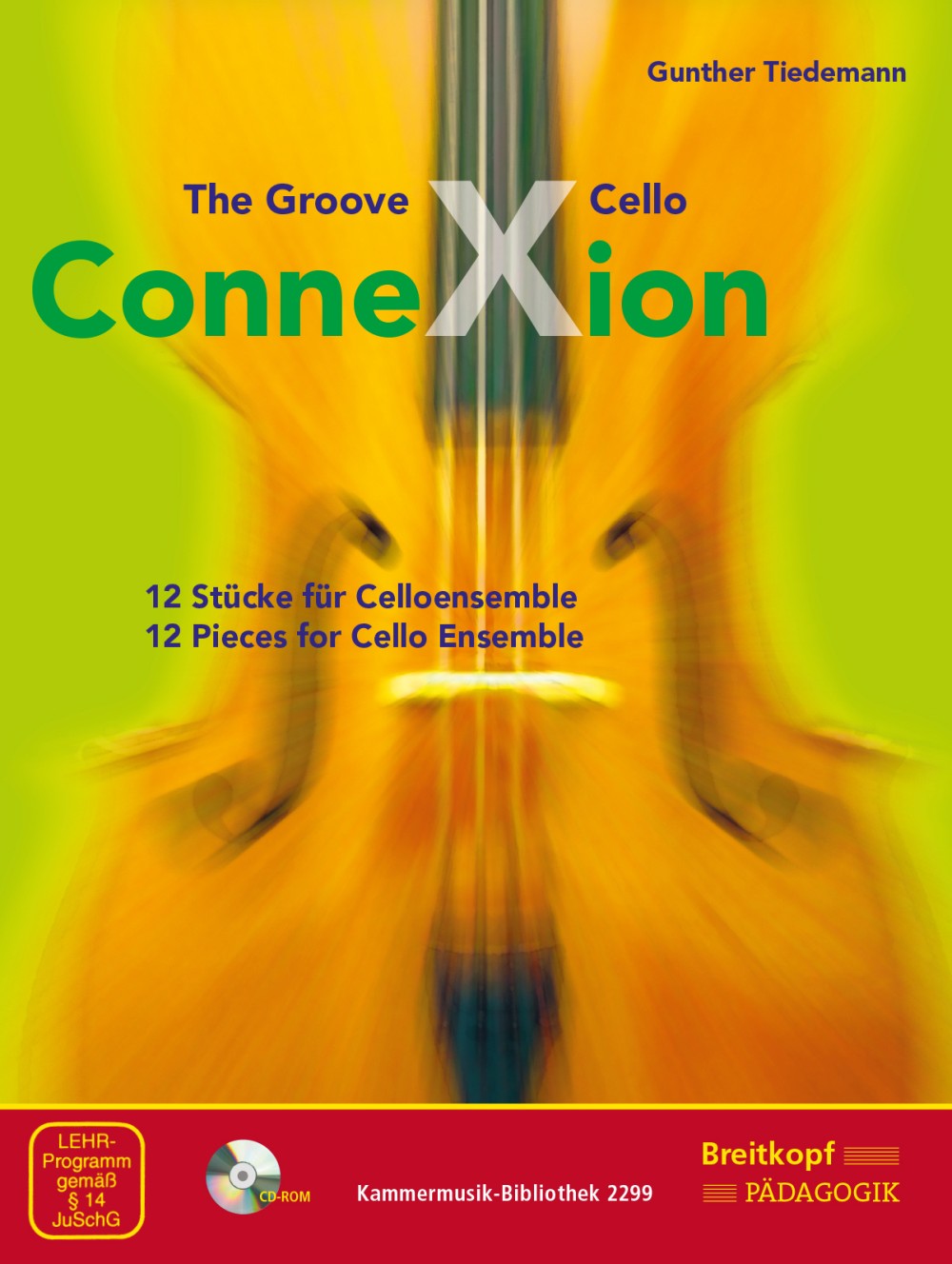 Tiedemann, Groove Cello ConneXion+CD-ROM (Breitkopf)
