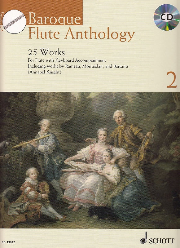 Baroque Flute Anthology 2 (+CD) (Schott)