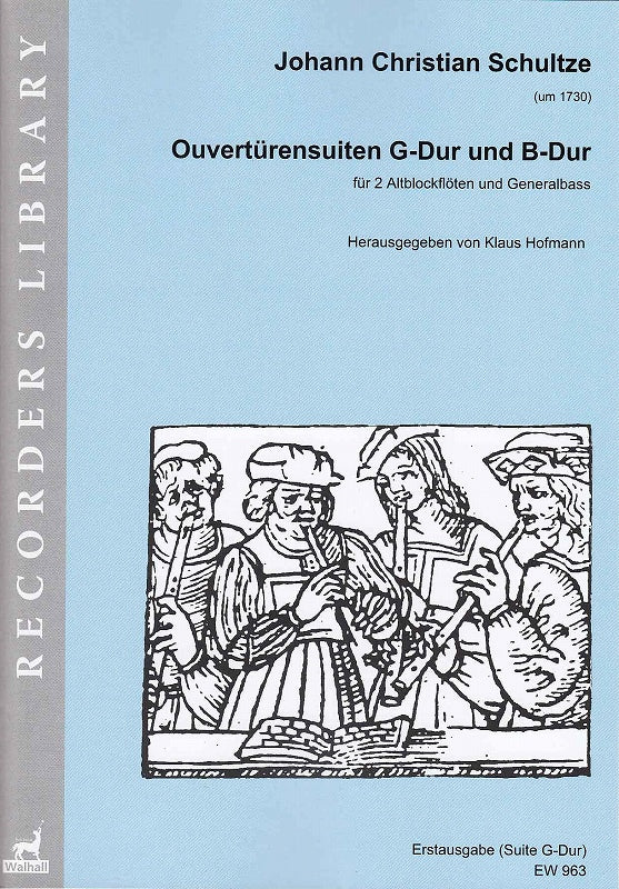 Schultze, Ouverturensuiten (2Rec,Bc) (Walhall)