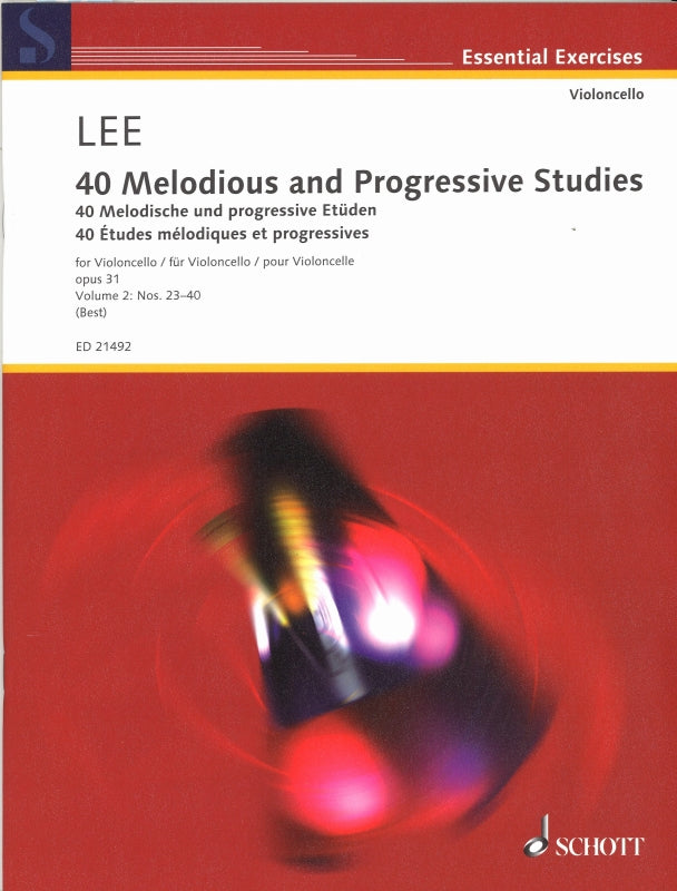 Lee, 40 Studies op. 31, 2: No. 21-40 (Schott)