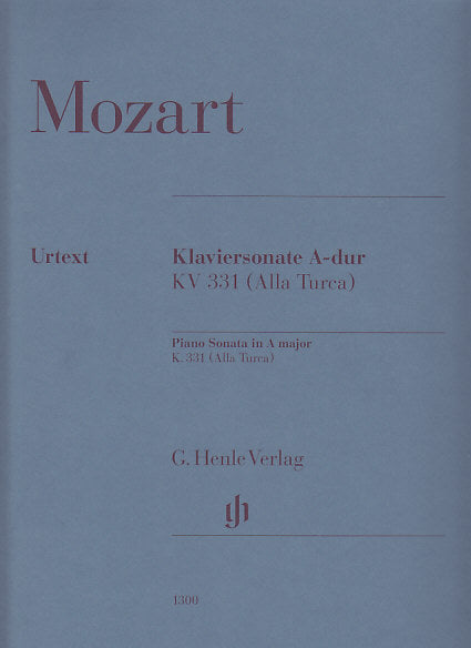 Mozart, Sonata KV 331(300i) in A (rev.) (Henle)