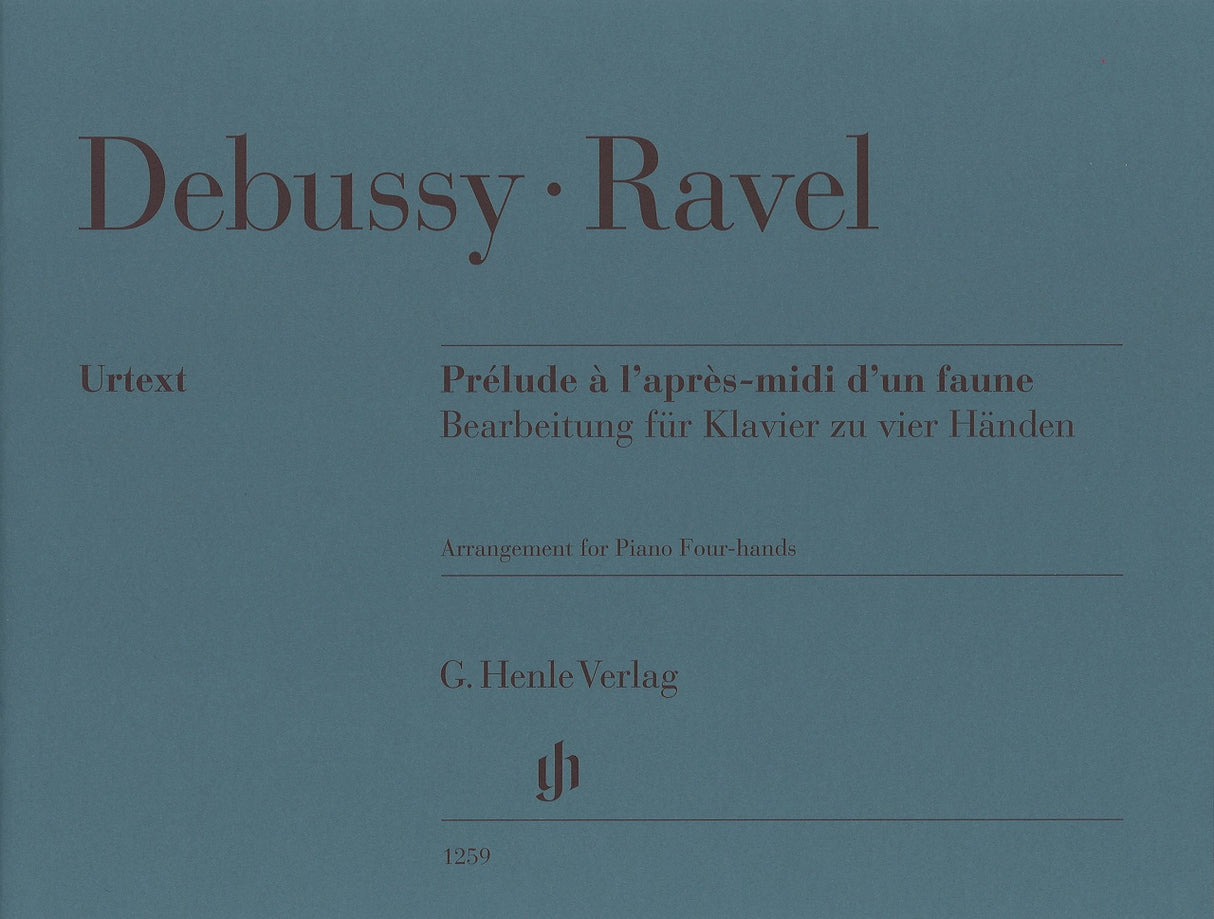Debussy, Prelude a l'apres-midi d'un fau (Henle)