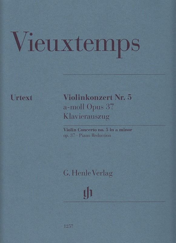Vieuxtemps, Concerto No. 5 (Iwazumi/Ysay (Henle)