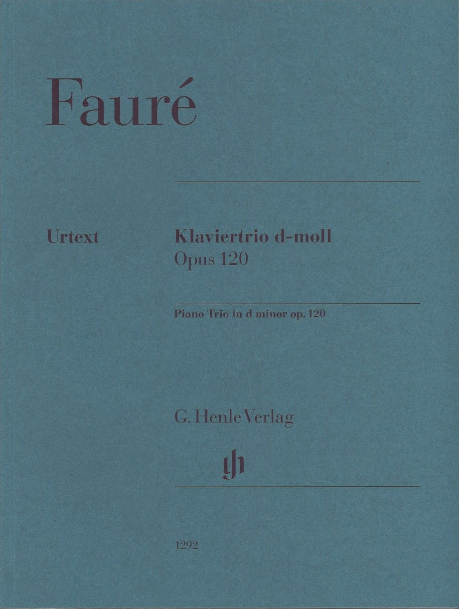 Faure, Trio op. 120 in d (Henle)