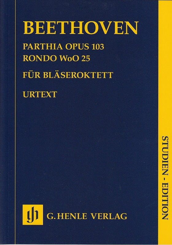 Beethoven, Parthia/Octet op. 103; WoO 25 (Henle)