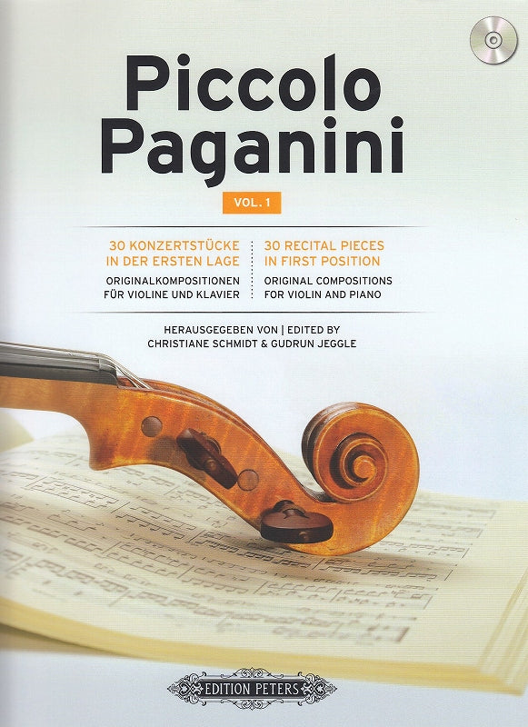 Paganini, 30 Recital Pieces: with CD (Peters)