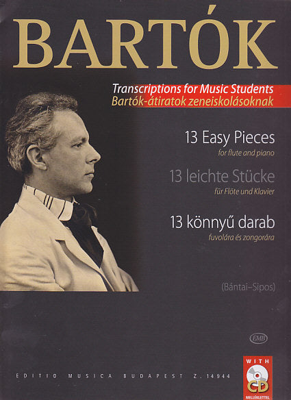 Bartok, 13 Easy Pieces (+CD) (Editio Musica Budapest)