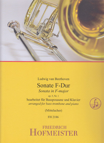 Beethoven, Sonate F-dur, op. 5/1 (Hofmeister)