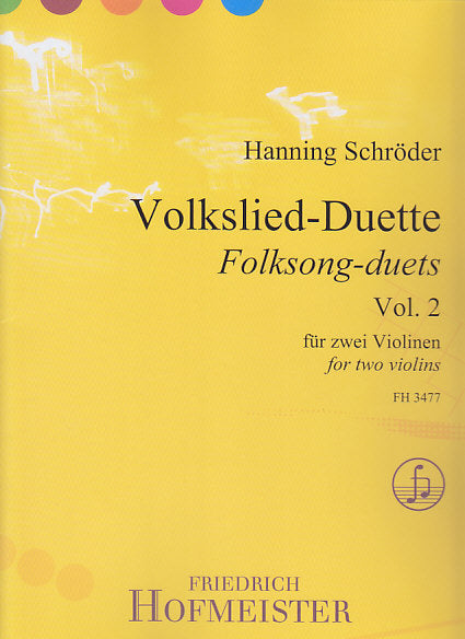 Schroder, Volkslied-Duette Vol. 2 (Hofmeister)