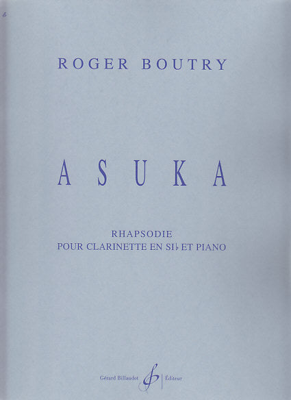 Boutry, Asuka. Rhapsodie (Billaudot)