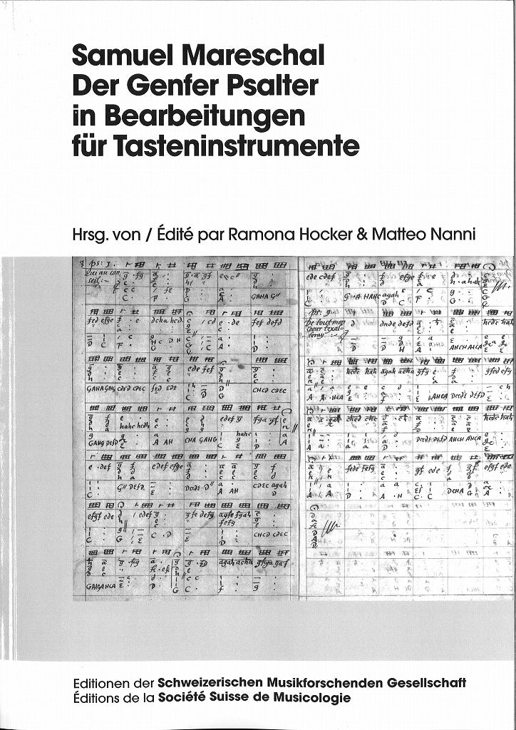 Mareschal, Genfer Psalter in Bearbeitung (Peter Lang)