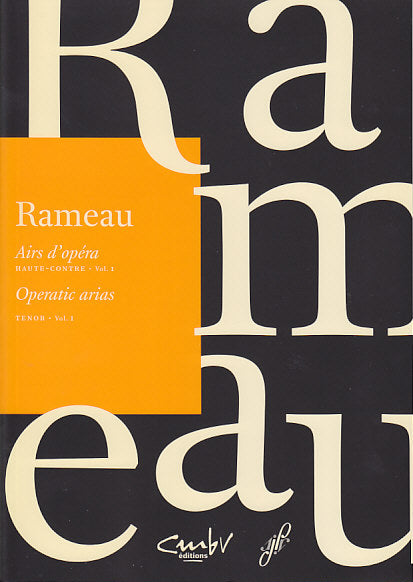 Rameau, Airs d'opera, Tenor 1 (Barenreiter)
