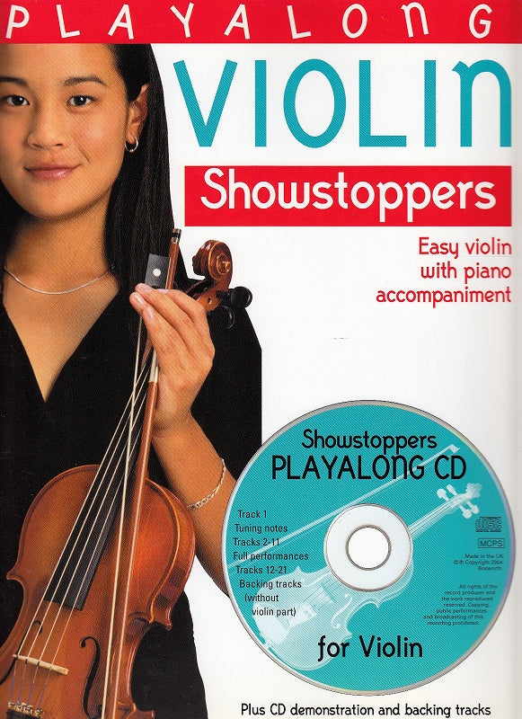Playalong Violin: Showstoppers (+CD) (Bosworth)