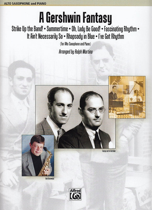 Gershwin, Gershwin Fantasy (ASax,Pf) (Alfred)