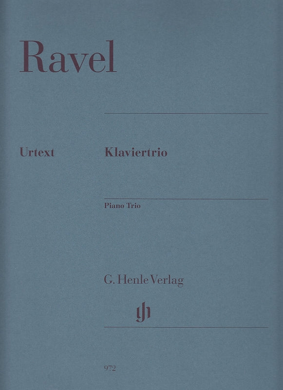 Ravel, Trio (rev.) (Henle)
